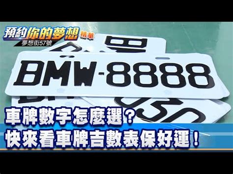 汽車紅色車牌|號牌大揭密之”數字會說話”!!